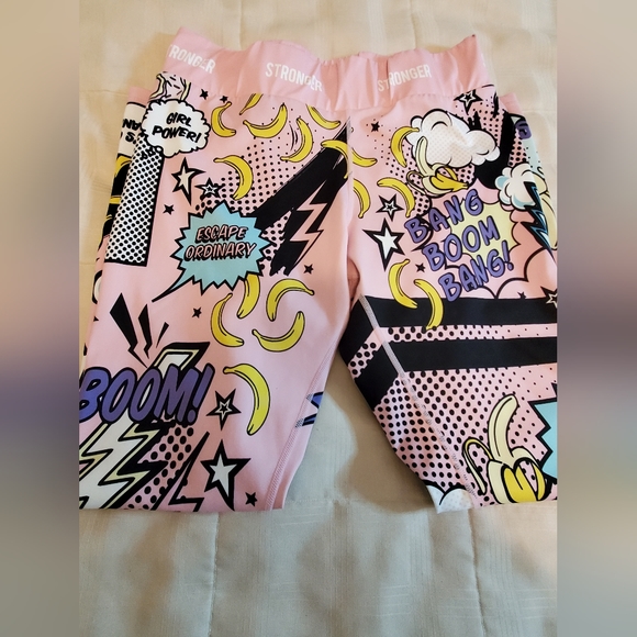 ICE CREAM Womens Leggings, Motivation themed Size Large - Picture 4 of 7